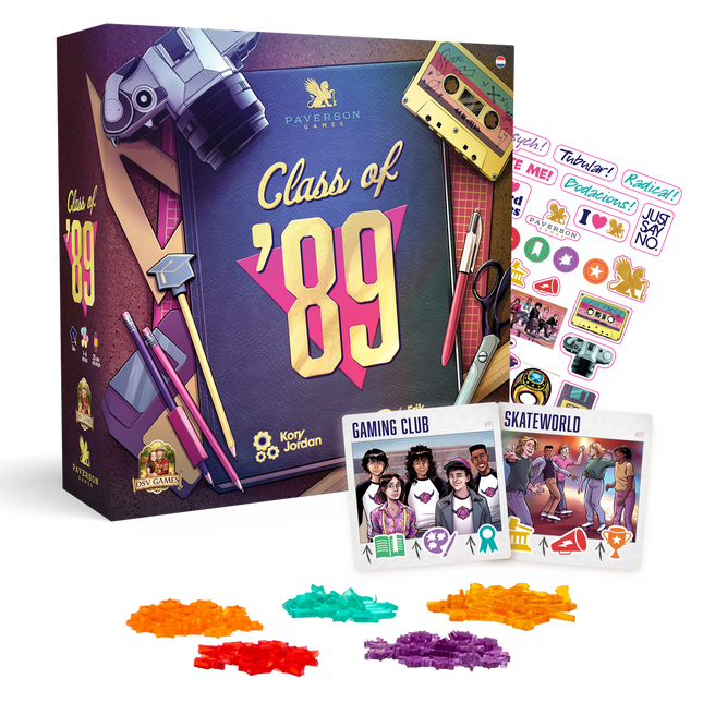 Class of '89 Deluxe Editie: Compleet Pakket - Bordspel (NL) [PRE ORDER]