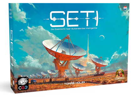 SETI: The Search for Extraterrestrial Intelligence (incl. promo) - Board game (NL) [PRE ORDER]