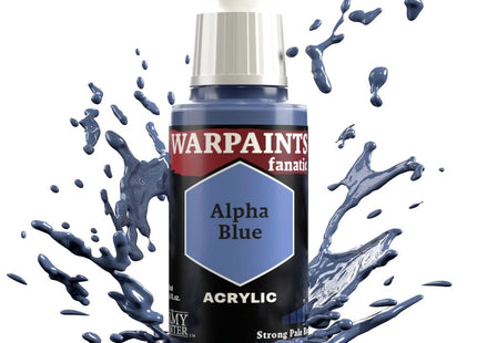 The Army Painter Warpaints Fanatic: Alpha Blue (18ml) - Verf