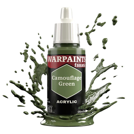 The Army Painter Warpaints Fanatic: Camouflage Green (18ml) - Paint