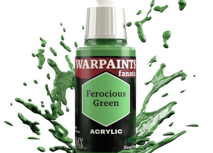 The Army Painter Warpaints Fanatic: Ferocious Green (18ml) - Verf