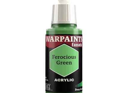 The Army Painter Warpaints Fanatic: Ferocious Green (18ml) - Verf