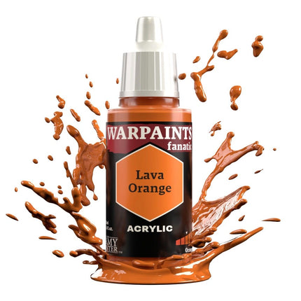 The Army Painter Warpaints Fanatic: Lava Orange (18 ml) – Farbe