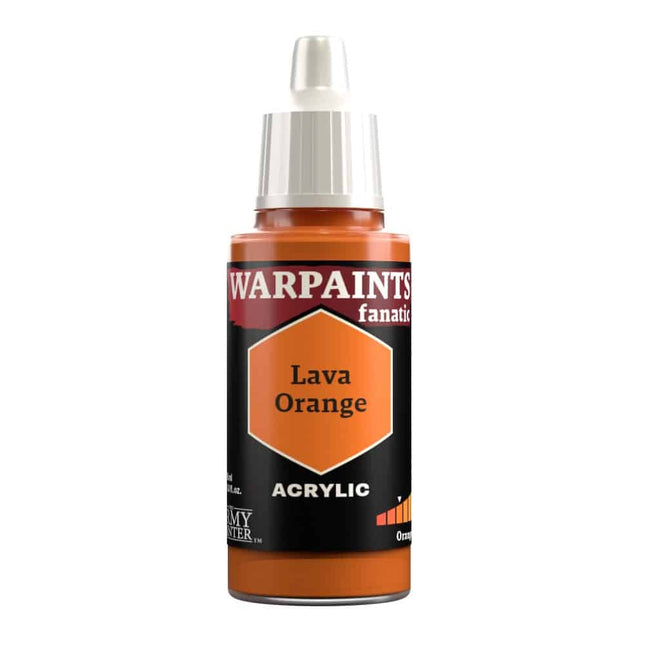 The Army Painter Warpaints Fanatic: Lava Orange (18 ml) – Farbe