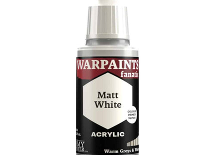 The Army Painter Warpaints Fanatic: Matt White (18ml) - Verf