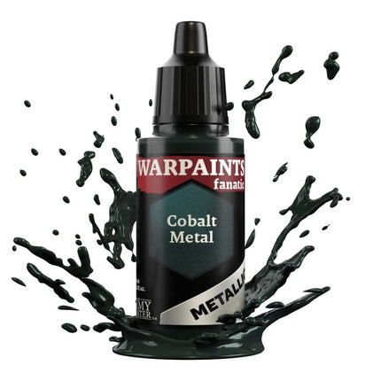 The Army Painter Warpaints Fanatic: Metallic Cobalt Metal (18ml) - Paint