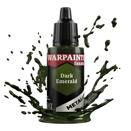 The Army Painter Warpaints Fanatic: Metallic Dark Emerald (18ml) - Paint