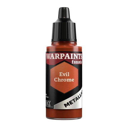 The Army Painter Warpaints Fanatic: Metallic Evil Chrome (18ml) - Verf