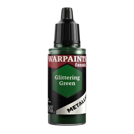 The Army Painter Warpaints Fanatic: Metallic Glittering Green (18ml) - Paint