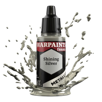 The Army Painter Warpaints Fanatic: Metallic Shining Silver (18 ml) – Farbe