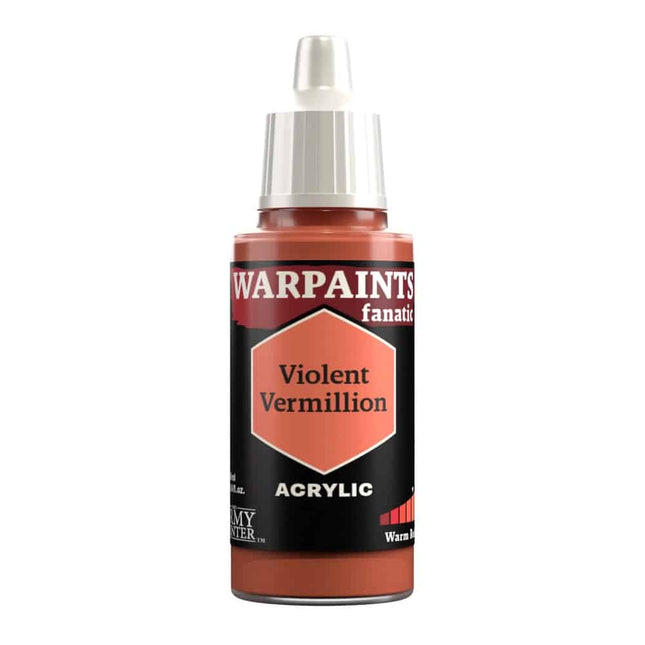 The Army Painter Warpaints Fanatic: Violent Vermilion (18ml) - Paint