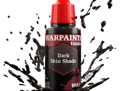 The Army Painter Warpaints Fanatic: Wash Dark Skin Shade (18 ml) – Farbe