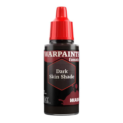 The Army Painter Warpaints Fanatic: Wash Dark Skin Shade (18 ml) – Farbe