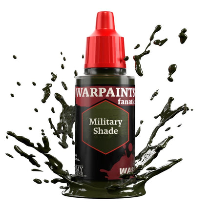 The Army Painter Warpaints Fanatic: Wash Military Shade (18ml) - Paint