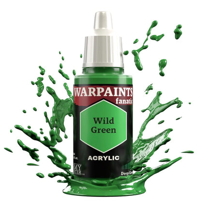 The Army Painter Warpaints Fanatic: Wild Green (18 ml) – Farbe