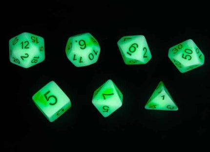 bordspel-accessoires-dobbelstenen-glow-series-venom-stones-rpg-set