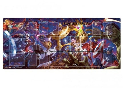 Marvel Legendary: Thanos vs. The Avengers Spielmatte – Zubehör