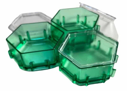 bordspel-accessoires-token-tray-honeycomb-kristal-groen