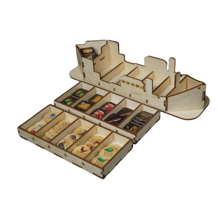 Sleeping Gods Primeval Peril Wooden Insert Laserox - Insert