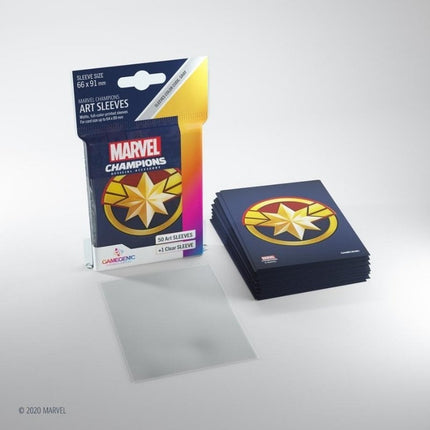 bordspel-sleeves-board-game-sleeves-marvel-champions-captain-marvel-66-x-91-mm (2)