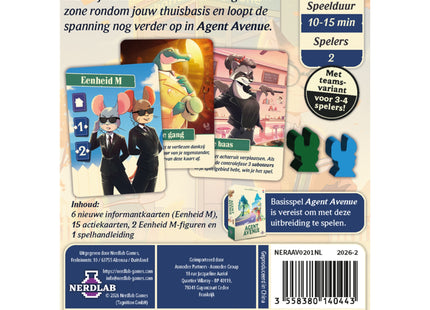 Agent Avenue: Eenheid M uitbreiding (NL)
