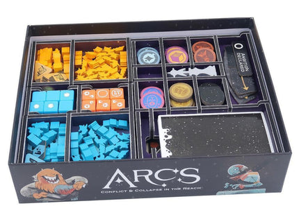 Bögen Farbe einfügen gefalteten Raum - einfügen