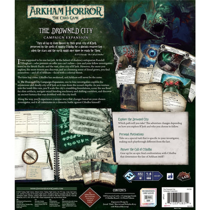 Arkham Horror LCG The Drowned City: Campaign Expansion uitbreiding (ENG) [PRE ORDER]