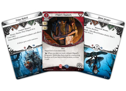 Arkham Horror The Card Game: Miguel de la Cruz Investigator Deck uitbreiding (ENG)