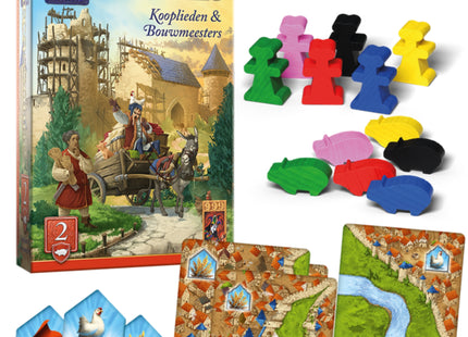 Carcassonne: Kooplieden & Bouwmeesters uitbreiding (NL)
