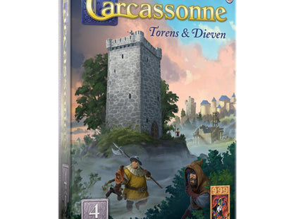 Carcassonne: Torens & Dieven uitbreiding (NL)