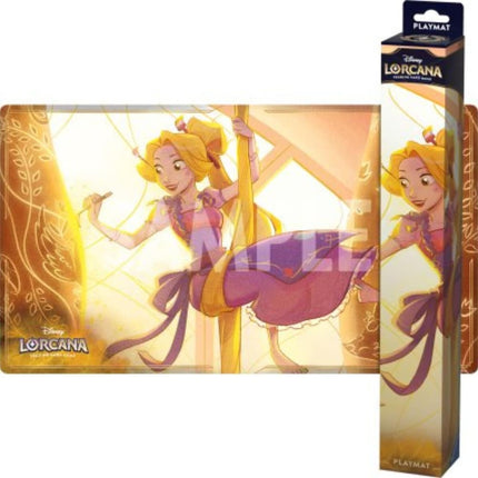 bordspellen disney lorcana playmat rapunzel set 4