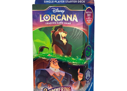 Disney Lorcana: Starter Deck Scar &amp; Kronk Set 5 – Trading Card Game (ENG)