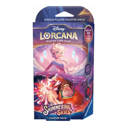 Disney Lorcana: Starter Deck Wreck-It Ralph & Elsa Set 5 – Trading Card Game (ENG)