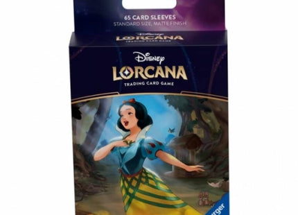 bordspellen disney lorcana sleeves snow white set 4