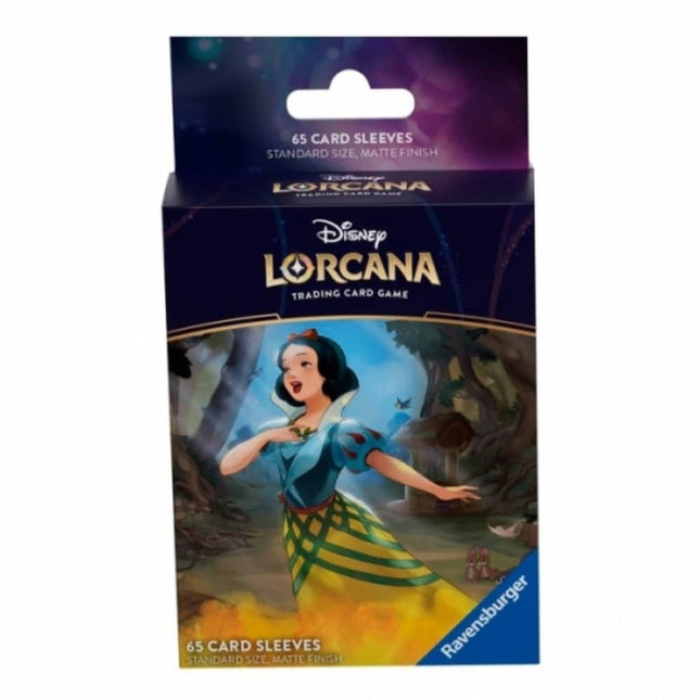 bordspellen disney lorcana sleeves snow white set 4