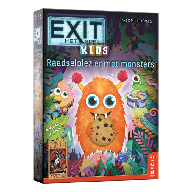 EXIT: Kids Raadselplezier met Monsters - Kaartspel