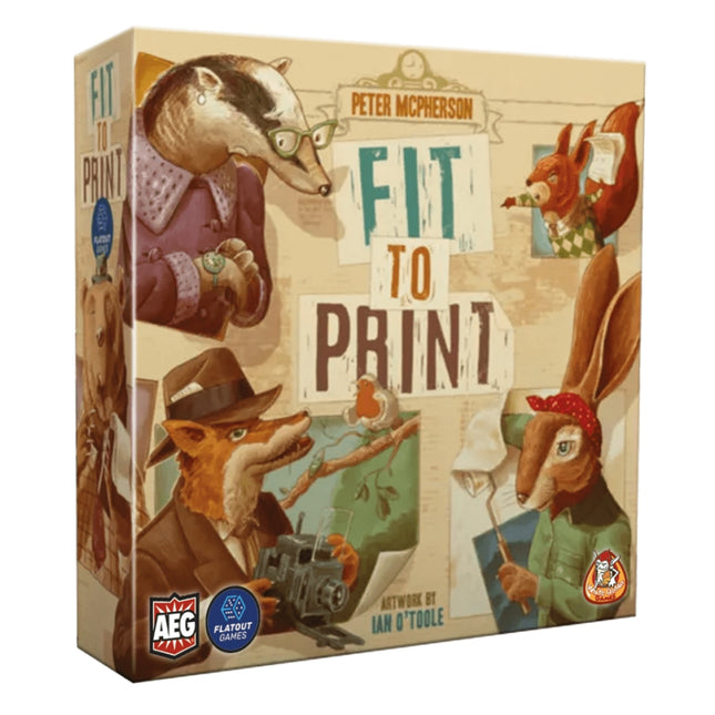 Fit to Print - Bordspel