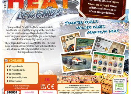 Heat: Legends uitbreiding (ENG) [PRE ORDER]