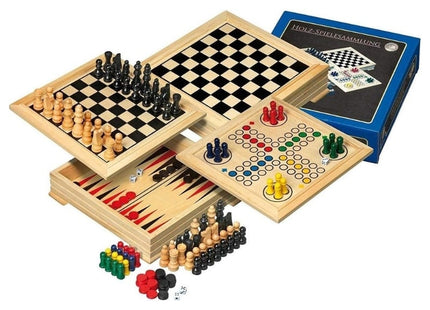 Wooden Game Collection: Travel Version - Board Game