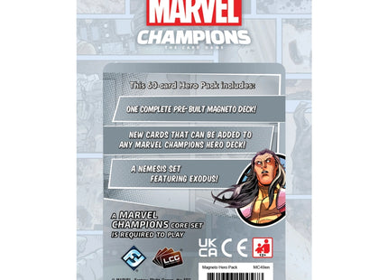 Marvel Champions LCG Magneto Hero Pack-Erweiterung (ENG)