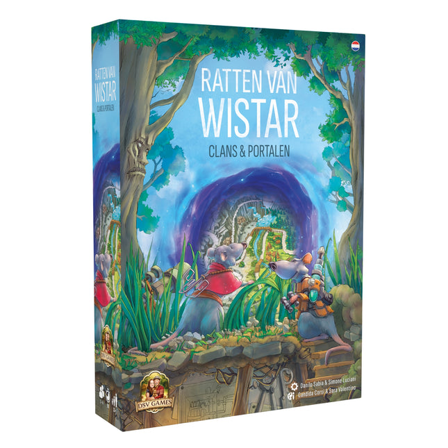 Print X | Ratten van Wistar: Clans & Portalen uitbreiding (NL) [PRE ORDER]