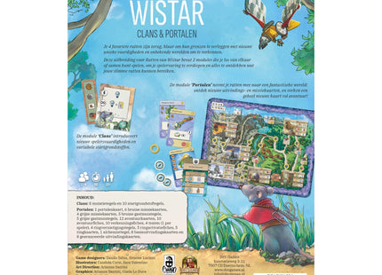 Print X | Ratten van Wistar: Clans & Portalen uitbreiding (NL) [PRE ORDER]