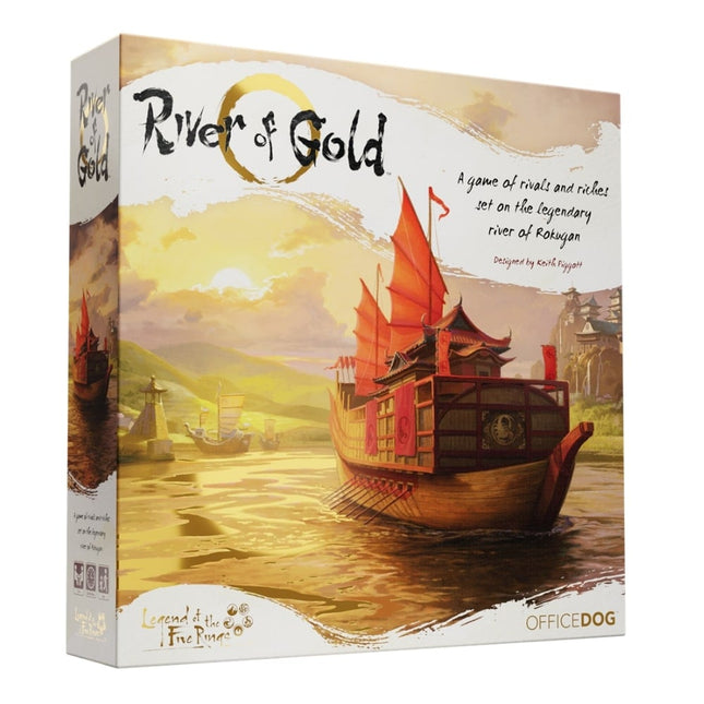 bordspellen river of gold legend of the five rings board game