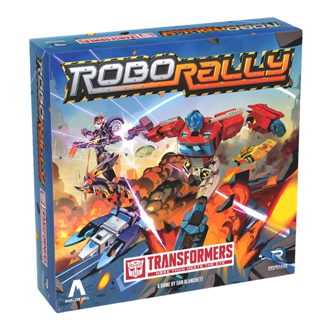 bordspellen robo rally transformers