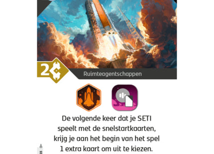 SETI: Ruimteagentschappen Promo Kaart uitbreiding (NL)