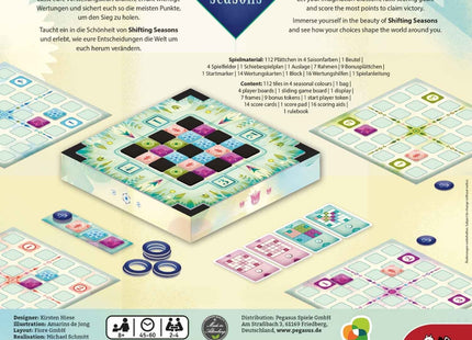 Shifting Seasons - Board Game (ENG)