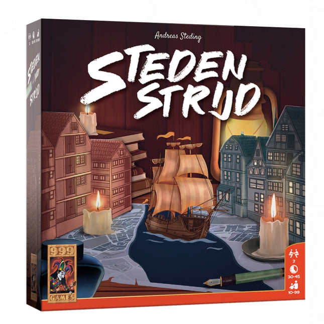 Stedenstrijd - Bordspel