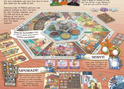 Tea Witches - Board Game (ENG) 
