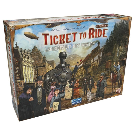 Ticket to Ride Legacy Legends of the West - Board Game (EN)