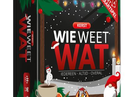 Wie Weet Wat Kaartspel: Kerst - Kaartspel (NL)